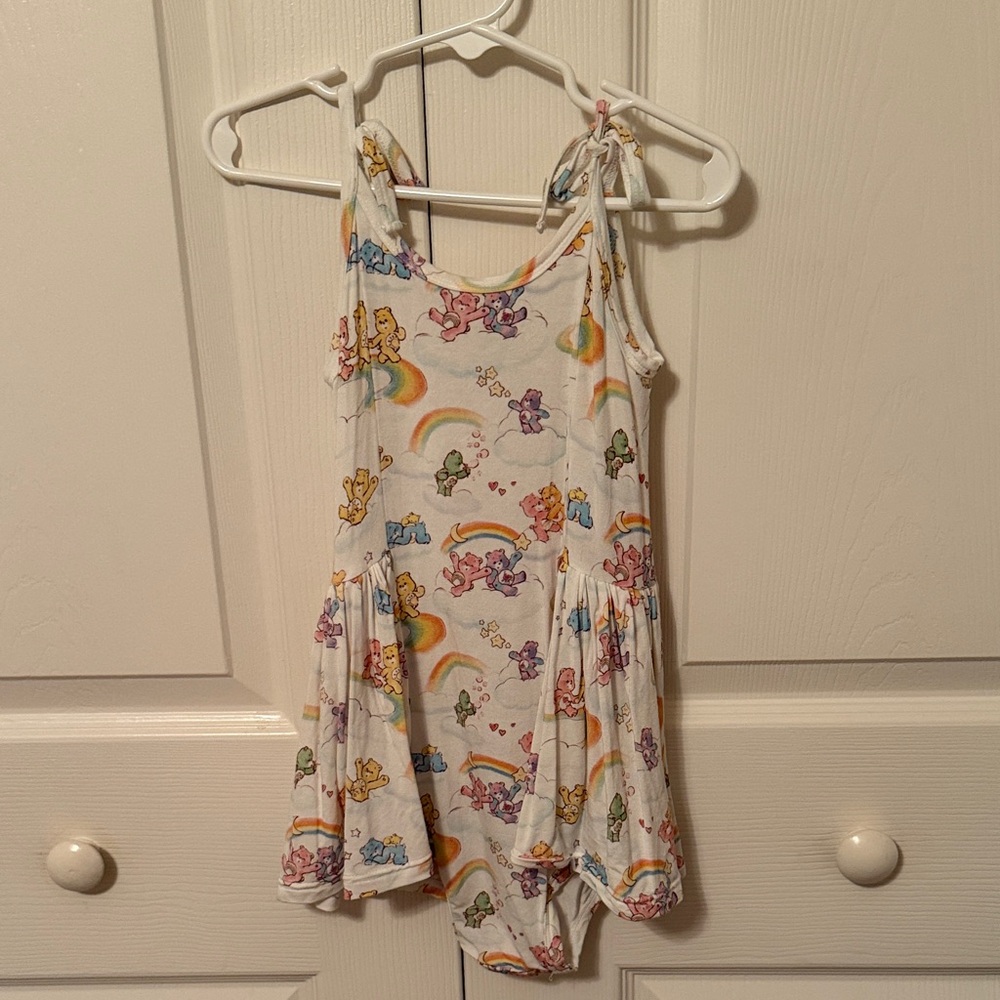 Sweet peas care bear romper